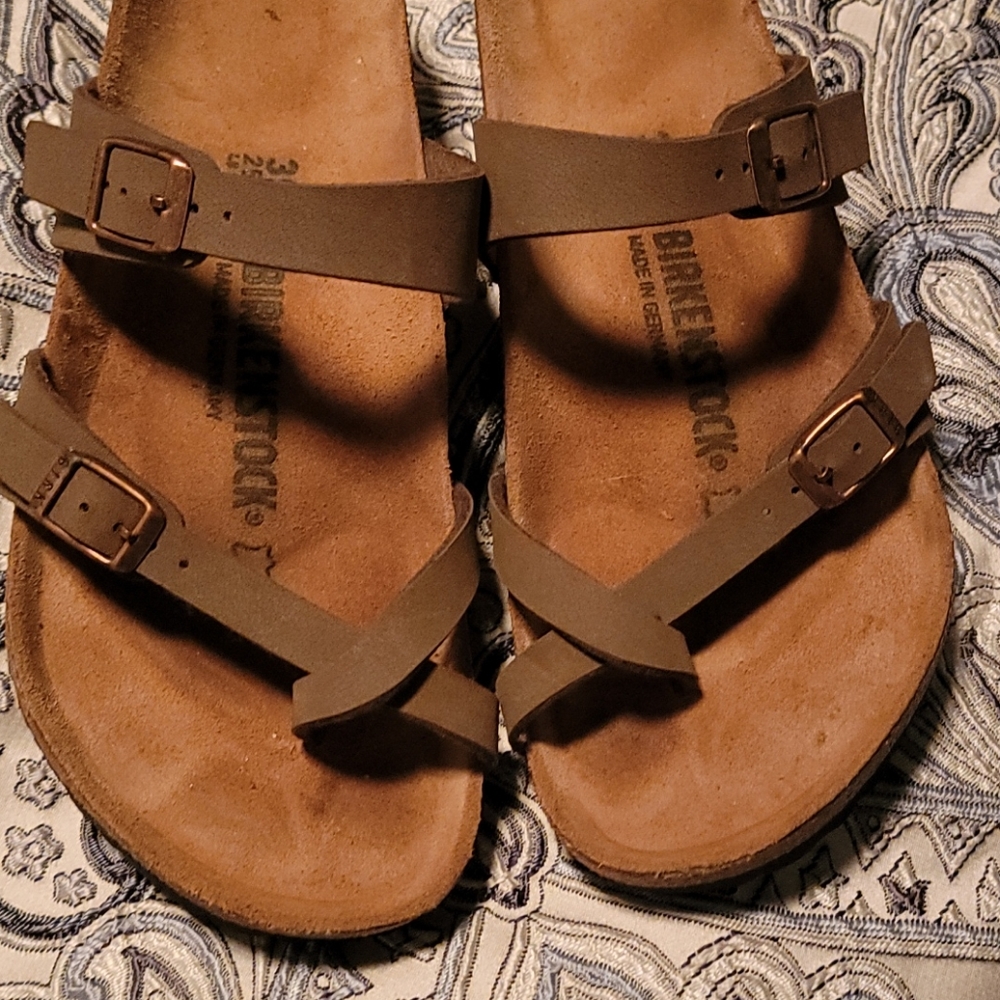 Birkenstocks (brown)